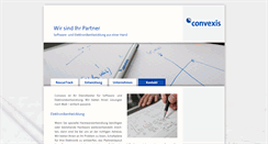 Desktop Screenshot of convexis.de